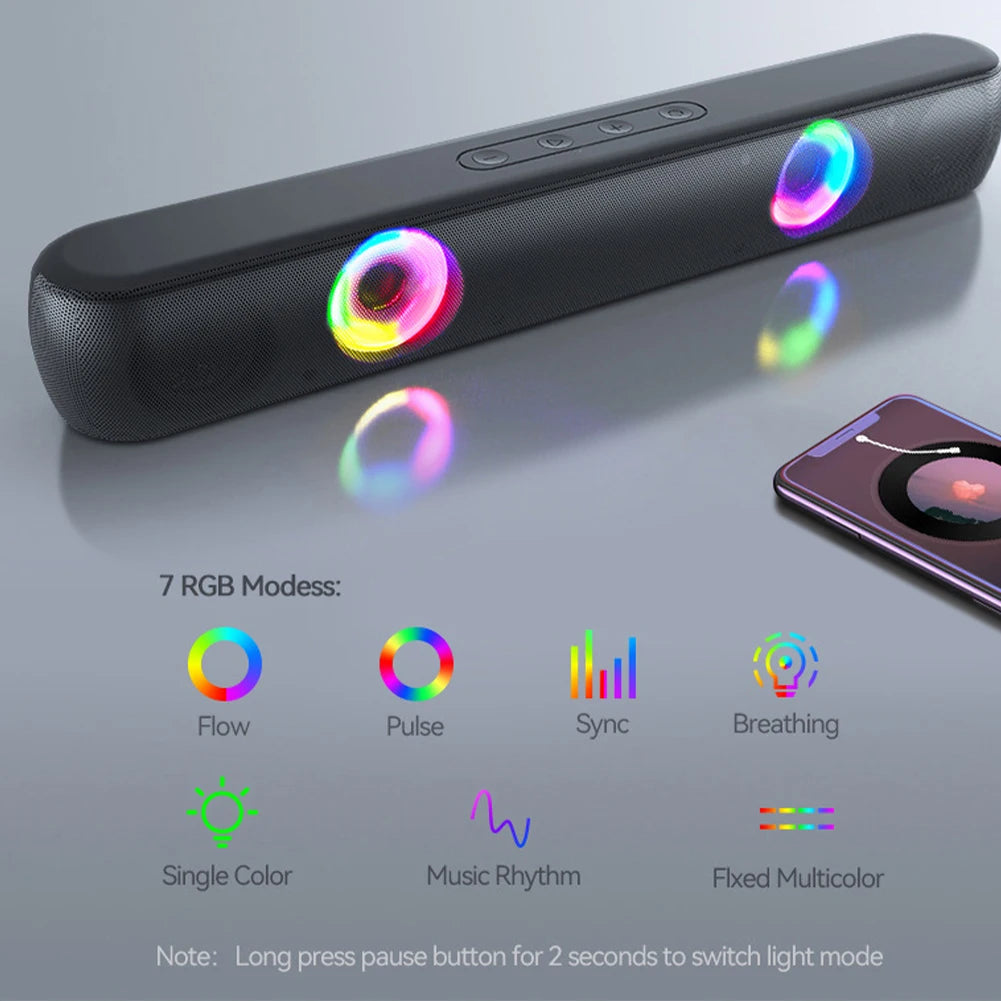 Portable Bluetooth sound bar