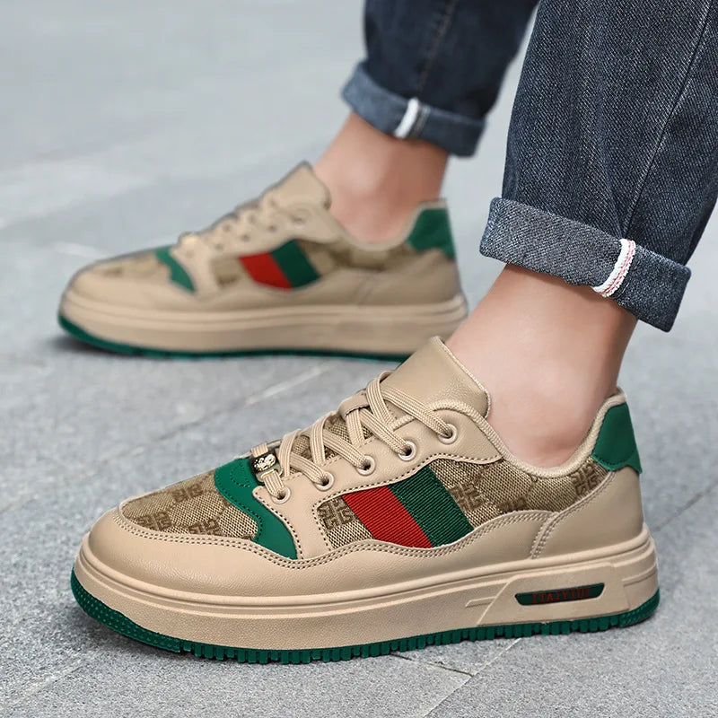 Urban stripe sneakers - Everyday comfort