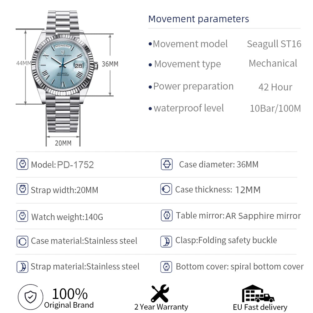 PAGANI DESIGN Automatic Watch ST16