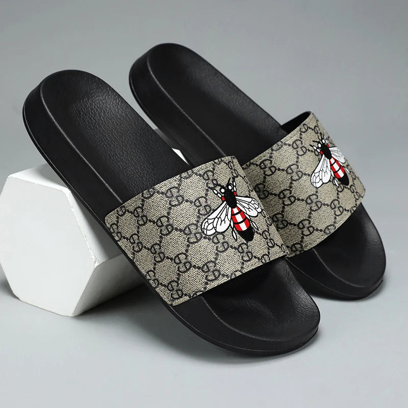 men's bees beach outdoor garden sandals