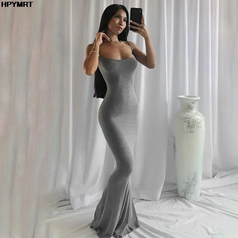 Backless Maxi dress