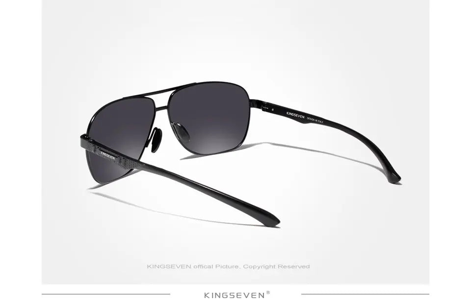 KINGSEVEN Brand Men Sunglasses Polarized Aluminum UV400 Mirror Sun Glasses Women