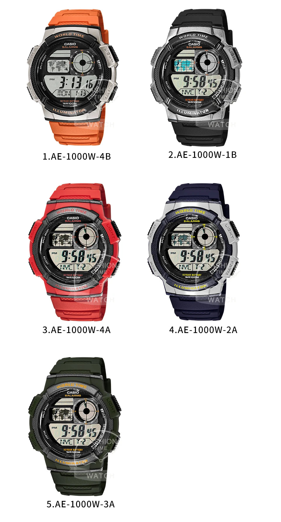 Casio watch AE-1000W