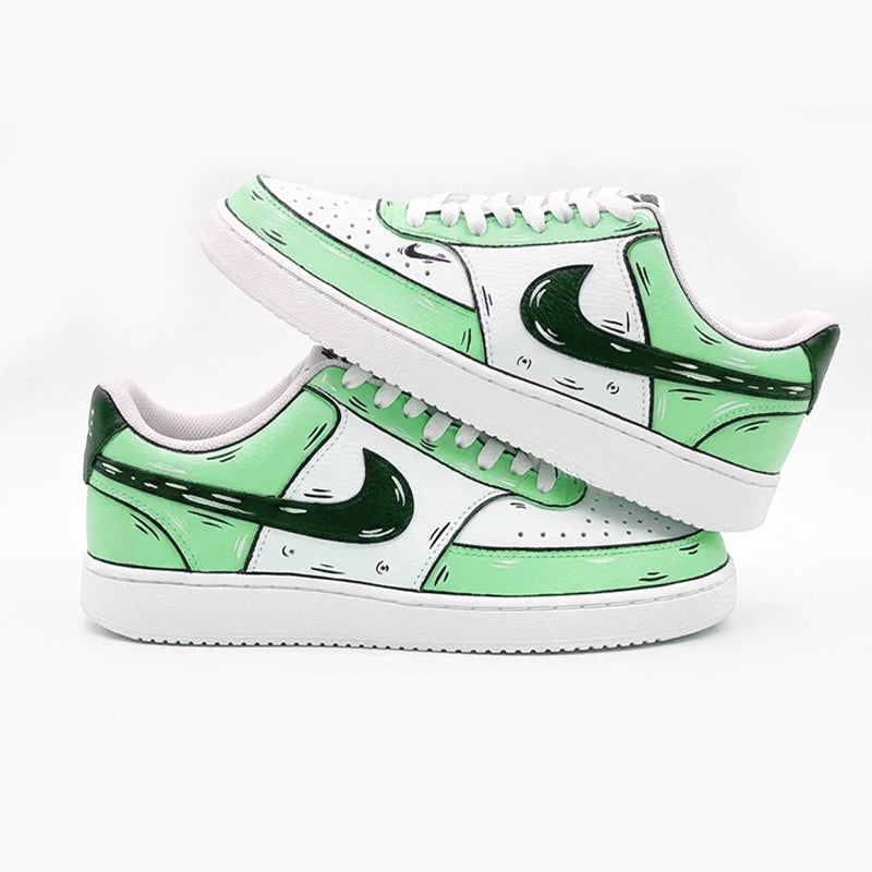 Custom Sneakers NIKE COURT VISION Unisex retro shoes