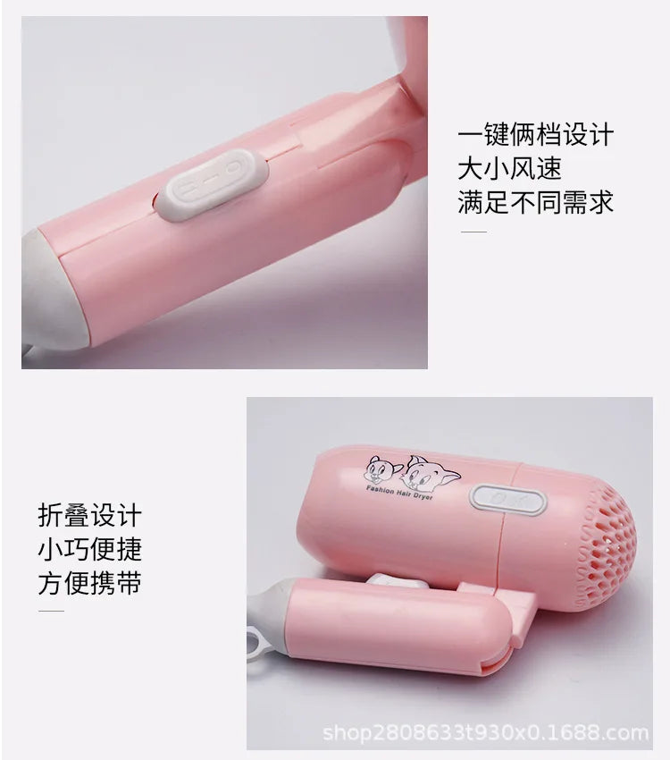 Mini Folding Hair Dryer 400w